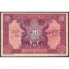 Indochine Française - Pick 90 - 20 cents - Série XL - 1944 - Etat : TTB-