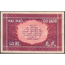 Indochine Française - Pick 90 - 20 cents - Série XL - 1944 - Etat : TTB
