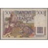 F 34-02 - 06/09/1945 - 500 francs - Chateaubriand - Série A.26 - Etat : TB-
