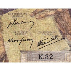 F 34-02 - 06/09/1945 - 500 francs - Chateaubriand - Série K.32 - Etat : B+