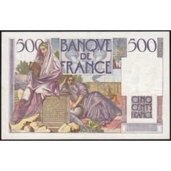 F 34-02 - 06/09/1945 - 500 francs - Chateaubriand - Série N.35 - Etat : TTB+