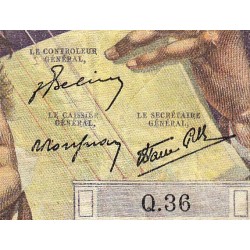 F 34-02 - 06/09/1945 - 500 francs - Chateaubriand - Série Q.36 - Etat : AB