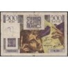 F 34-03 - 07/11/1945 - 500 francs - Chateaubriand - Série W.38 (remplacement) - Etat : B