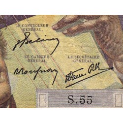 F 34-03 - 07/11/1945 - 500 francs - Chateaubriand - Série S.55 - Etat : TB-