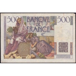 F 34-07 - 09/01/1947 - 500 francs - Chateaubriand - Série E.99 - Etat : TTB-