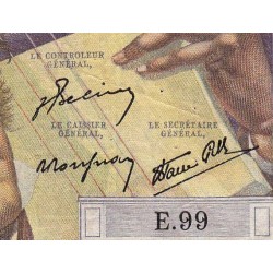 F 34-07 - 09/01/1947 - 500 francs - Chateaubriand - Série E.99 - Etat : TTB-