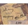 F 34-07 - 09/01/1947 - 500 francs - Chateaubriand - Série Z.99 - Etat : B
