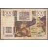 F 34-07 - 09/01/1947 - 500 francs - Chateaubriand - Série X.100 - Etat : B+