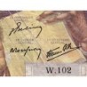F 34-07 - 09/01/1947 - 500 francs - Chateaubriand - Série W.102 (remplacement) - Etat : TB