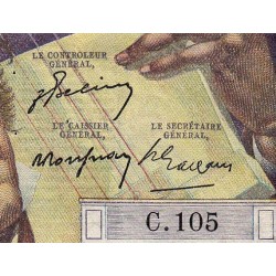F 34-08 - 13/05/1948 - 500 francs - Chateaubriand - Série C.105 - Etat : TTB-