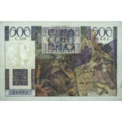 F 34-08 - 13/05/1948 - 500 francs - Chateaubriand - Série C.105 - Etat : TTB-