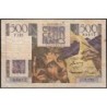 F 34-11 - 02/01/1953 - 500 francs - Chateaubriand - Série Y.121 - Etat : TB-