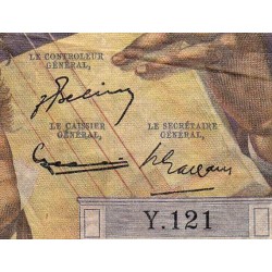 F 34-11 - 02/01/1953 - 500 francs - Chateaubriand - Série Y.121 - Etat : TB-