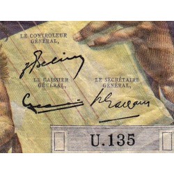 F 34-11 - 02/01/1953 - 500 francs - Chateaubriand - Série U.135 - Etat : TB