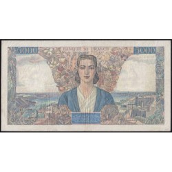 F 47-51 - 28/03/1946 - 5000 francs - Empire Français - Série U.2048 - Etat : TB+