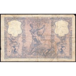 F 21-19 - 25/11/1905 - 100 francs - Bleu et rose - Série R.4362 - Etat : TB-