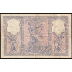 F 21-19 - 05/12/1905 - 100 francs - Bleu et rose - Série S.4370 - Etat : TB-