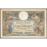 F 22-01 - 15/07/1908 - 100 francs - Merson avec LOM - Série B.325 - Etat : TTB