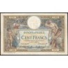F 22-02 - 21/01/1909 - 100 francs - Merson avec LOM - Série Y.639 - Etat : TB+