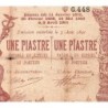Indochine Française Saïgon - Pick 34b - 1 piastre - Série G.448 - 03/08/1901 (1891) - Etat : TB-