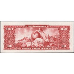 Brésil - Pick 185a - 10 centavos / 100 cruzeiros - Série 583 - Estampa 2 - 1966 - Etat : NEUF