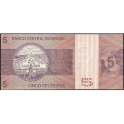 Brésil - Pick 192d - 5 cruzeiros - Série B 06376 - 1979 - Etat : NEUF