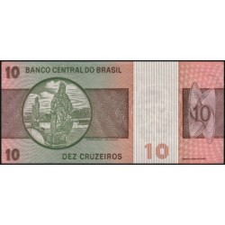 Brésil - Pick 193e - 10 cruzeiros - Série B 03663 - 1981 - Etat : pr.NEUF