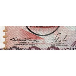 Brésil - Pick 207a - 50 cruzados / 50'000 cruzeiros - Série AA 4092 - 1986 - Etat : SPL