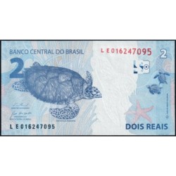 Brésil - Pick 252g_2 - 2 reais - Série LE - 2010 (05/2024) - Etat : NEUF