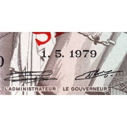 Burundi - Pick 28a_2s - 50 francs - Série AF - 01/05/1979 - Spécimen - Etat : NEUF