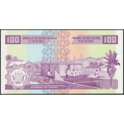 Burundi - Pick 44c - 100 francs - Série SB - 01/05/2024 - Etat : NEUF