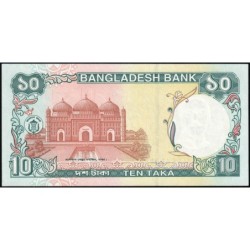 Bangladesh - Pick 33_2 - 10 taka - Série ঙ ঘ - 04/2000 - Etat : NEUF