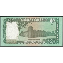 Bangladesh - Pick 55b - 20 taka - Série ক ক - 2012 - Etat : NEUF
