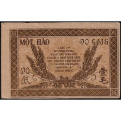 Indochine Française - Pick 89b - 10 cents - Série 6 BN - 1945 - Etat : TTB+