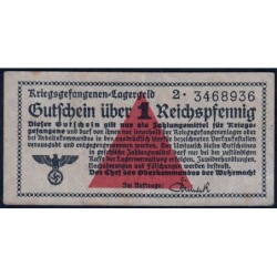 Allemagne - Camp de prisonniers WW2 - 1 reichspfennig - Série 2 - 1939/1940 - Etat : TTB+