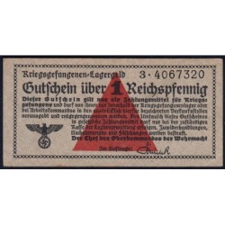 Allemagne - Camp de prisonniers WW2 - 1 reichspfennig - Série 3 - 1939/1940 - Etat : SUP