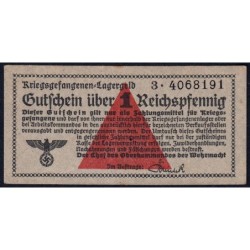 Allemagne - Camp de prisonniers WW2 - 1 reichspfennig - Série 3 - 1939/1940 - Etat : SUP