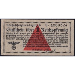 Allemagne - Camp de prisonniers WW2 - 1 reichspfennig - Série 3 - 1939/1940 - Etat : TTB