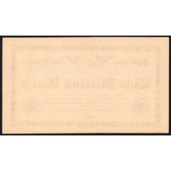 Chemin de fer Berlin - Pick S 1011_2 - 1 million mark - 12/08/1923 - Série DD - Etat : SUP