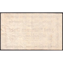 Chemin de fer Berlin - Pick S 1013d_5 - 5 millions mark - 22/08/1923 - Série Hi - Etat : TB+