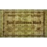 Chemin de fer Berlin - Pick S 1013d_5 - 5 millions mark - 22/08/1923 - Série Hi - Etat : TB+