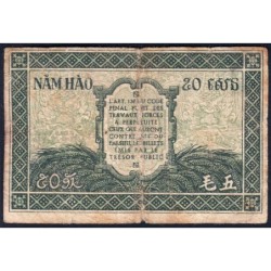 Indochine Française - Pick 91a_1 - 50 cents - Série CF - 1944 - Etat : B