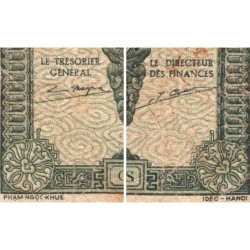 Indochine Française - Pick 91a_1 - 50 cents - Série CF - 1944 - Etat : B