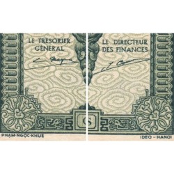 Indochine Française - Pick 91a_1 - 50 cents - Série II - 1944 - Etat : SUP