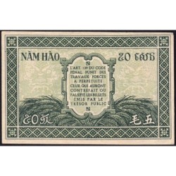 Indochine Française - Pick 91a_1 - 50 cents - Série IK - 1944 - Etat : pr.NEUF