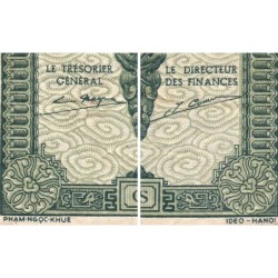Indochine Française - Pick 91a_1 - 50 cents - Série IN - 1944 - Etat : TTB-