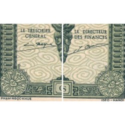 Indochine Française - Pick 91a_1 - 50 cents - Série IN - 1944 - Etat : NEUF
