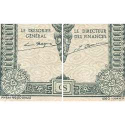 Indochine Française - Pick 91a_1 - 50 cents - Série JN - 1944 - Etat : B+