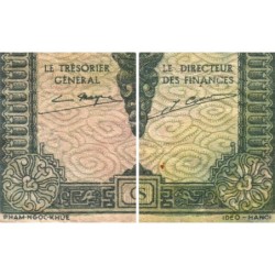 Indochine Française - Pick 91a_1 - 50 cents - Série LL - 1944 - Etat : B
