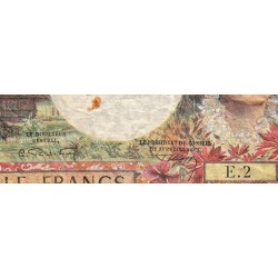 Tahiti - Papeete - Pick 27a - 1'000 francs - Série E.2 - 1971 - Etat : B+